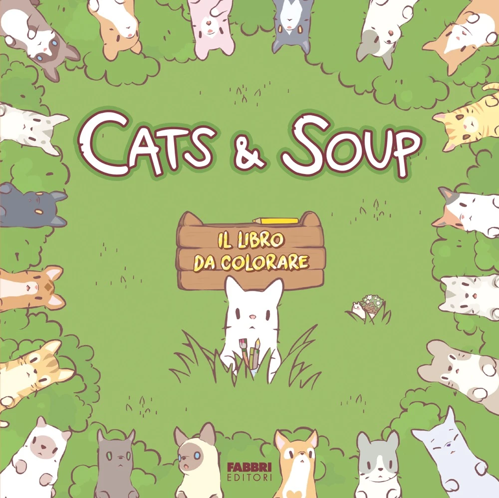 Cats & Soup. Il libro da colorare